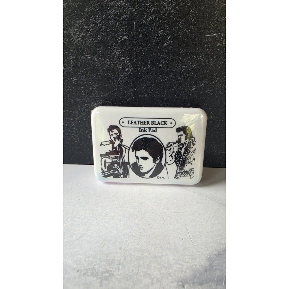 Elvis Presley Leather Blank Ink Pad E.P.E Vintage Factory sealed- See pics